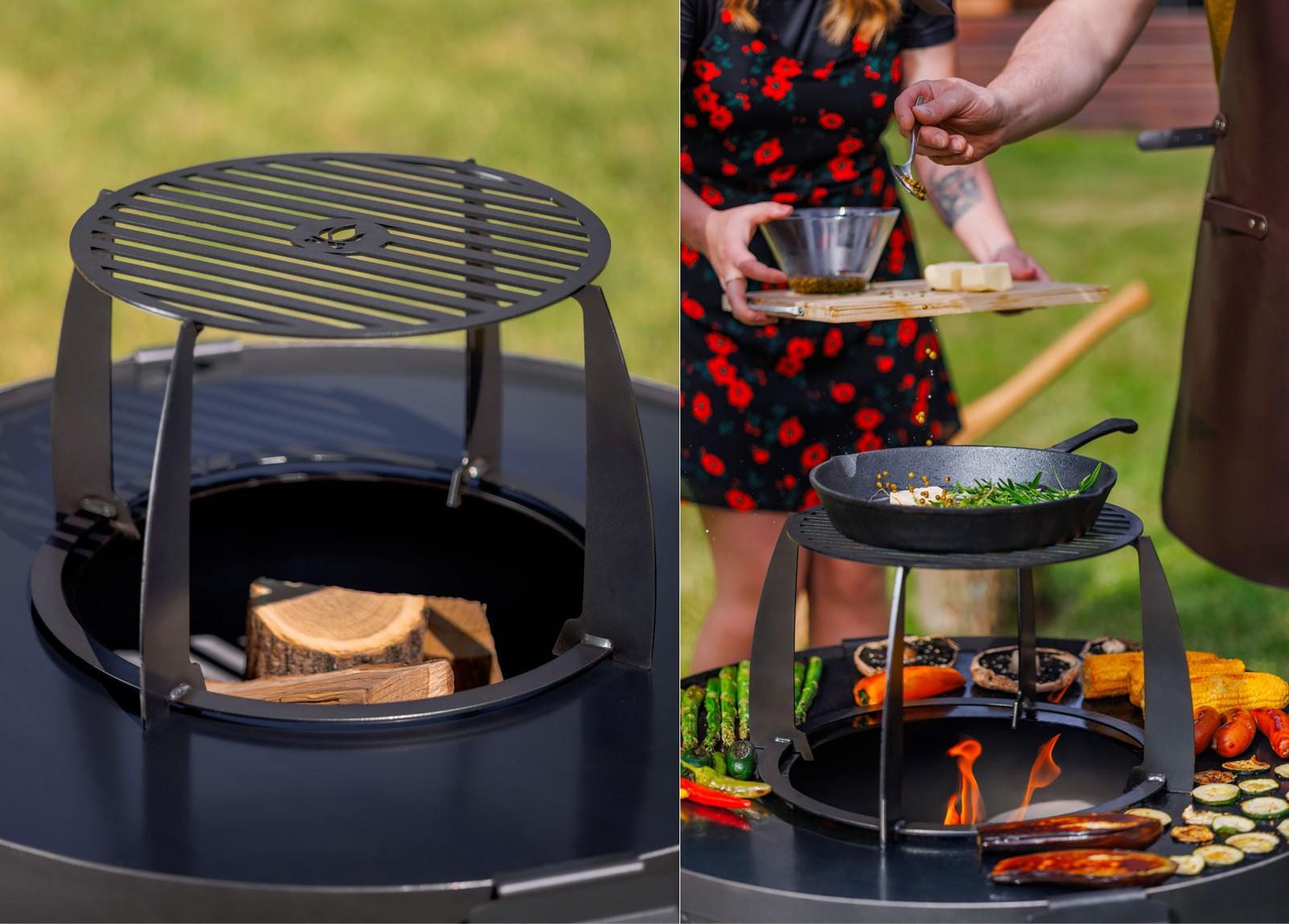 High Grill Grate For Plate 6