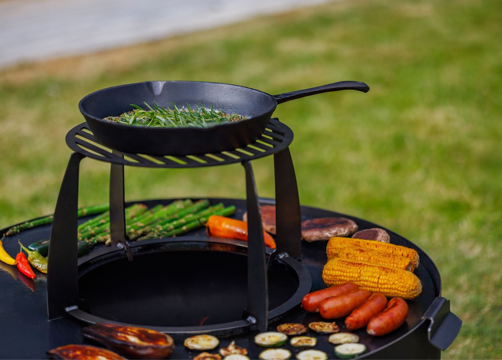High Grill Grate For Plate 7